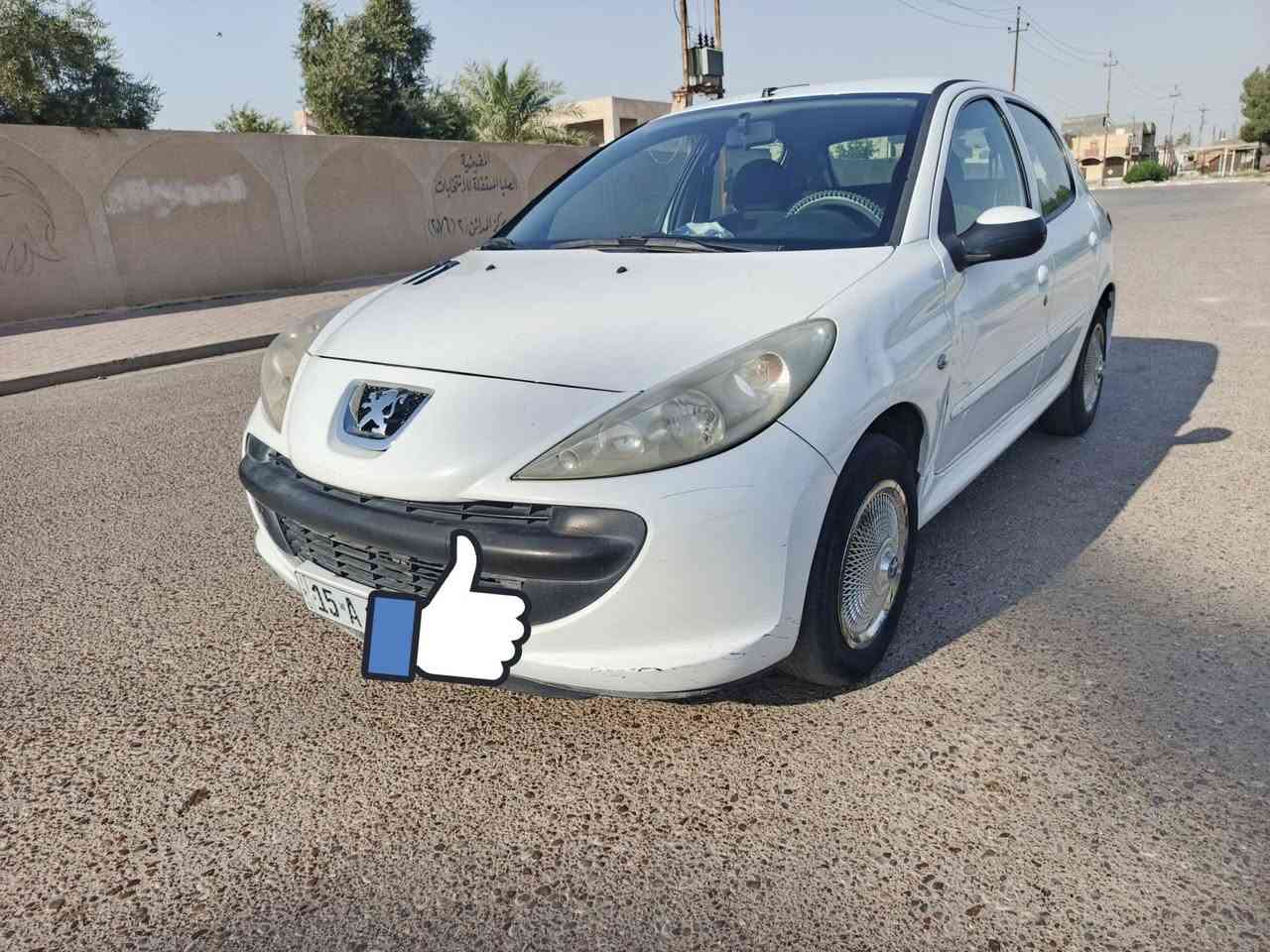السلام عليكم بيجو فرنسي 206 موديل 2012 محرك وكير مكفول رقم انبار سنويه 2030 بأسمي سنتر لك وارباك مابيها قطرة صبغ كهربائيات كلها مضبوطه ماكو جطل بلاديه وضع الشركه تبريد كمبريسر فقط تحويل بأي مكان مشروع وطني مكاني بغداد المدائن السعر 40 وبيها مجال ***********
