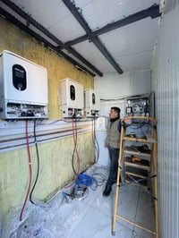 المنصورية دلي عباس • منظومة شمسية • 120 أمبير