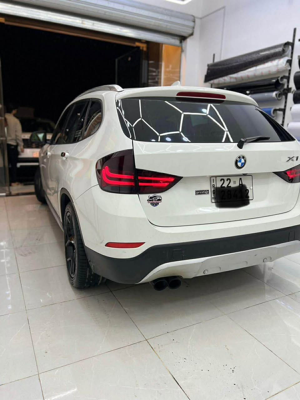 بي ئيم X1
 ٢٠١٣ بي بوياخ 
 مه كينه ى N55 نؤزل دريژ
فول مواصفات..
تؤربؤ
صلايت
كوشن هيته ر
سوكان هيته ر
كوشن كاره باي 
ده بل اكسل
كاره باي و گير و مه كينه و ته حويل و غرامه ى به شه رته
نرخي ١٢٠ گه لاو مه جاليكي كه م
شوين سليماني كؤرينه وه ش ده كه ين
سه نه وى ٢٠٢٥ به سه ر چووه 
***********
*********** السليمانية, العراق
