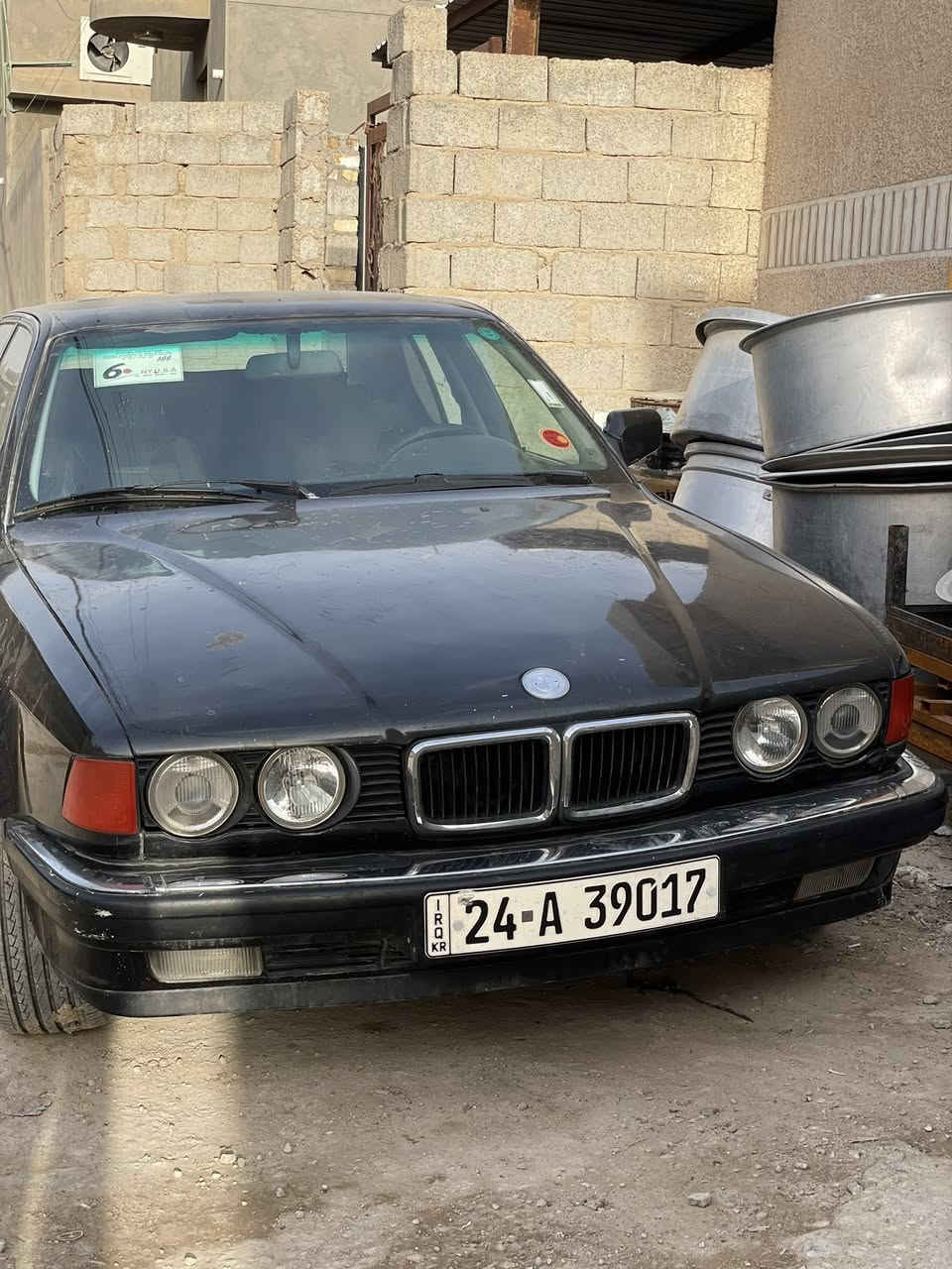 سلام عليكم
بي ام 700 موديل 93 رقم دهوك إنكليزي الجديد سنوية وأرقام جدد مكينة 40 8 سلندر سياره بدون ضربة كفاله كير محرك تبريد حداديه تاير جاهزه سعر 58 وبيه مجال  ***********
