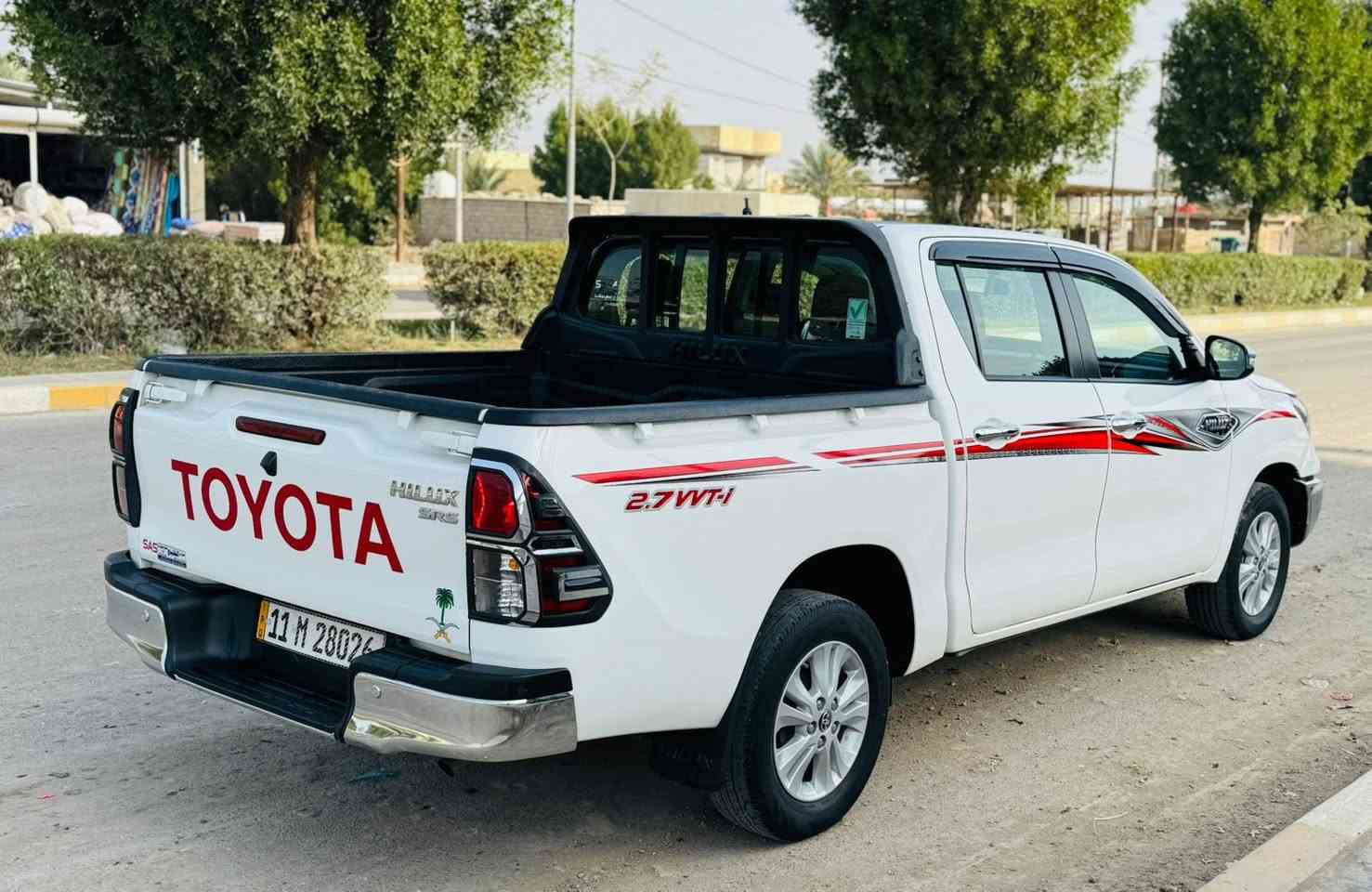 سلام عليكم 
بيكم هايلوكس 2024 SAS ماشيه 60 وضع الشركه جديده كلش بسمي شخصيا ممتعوبه السعر 273$ مكاني بابل - الشوملي الاستفسار على الرقم ***********
