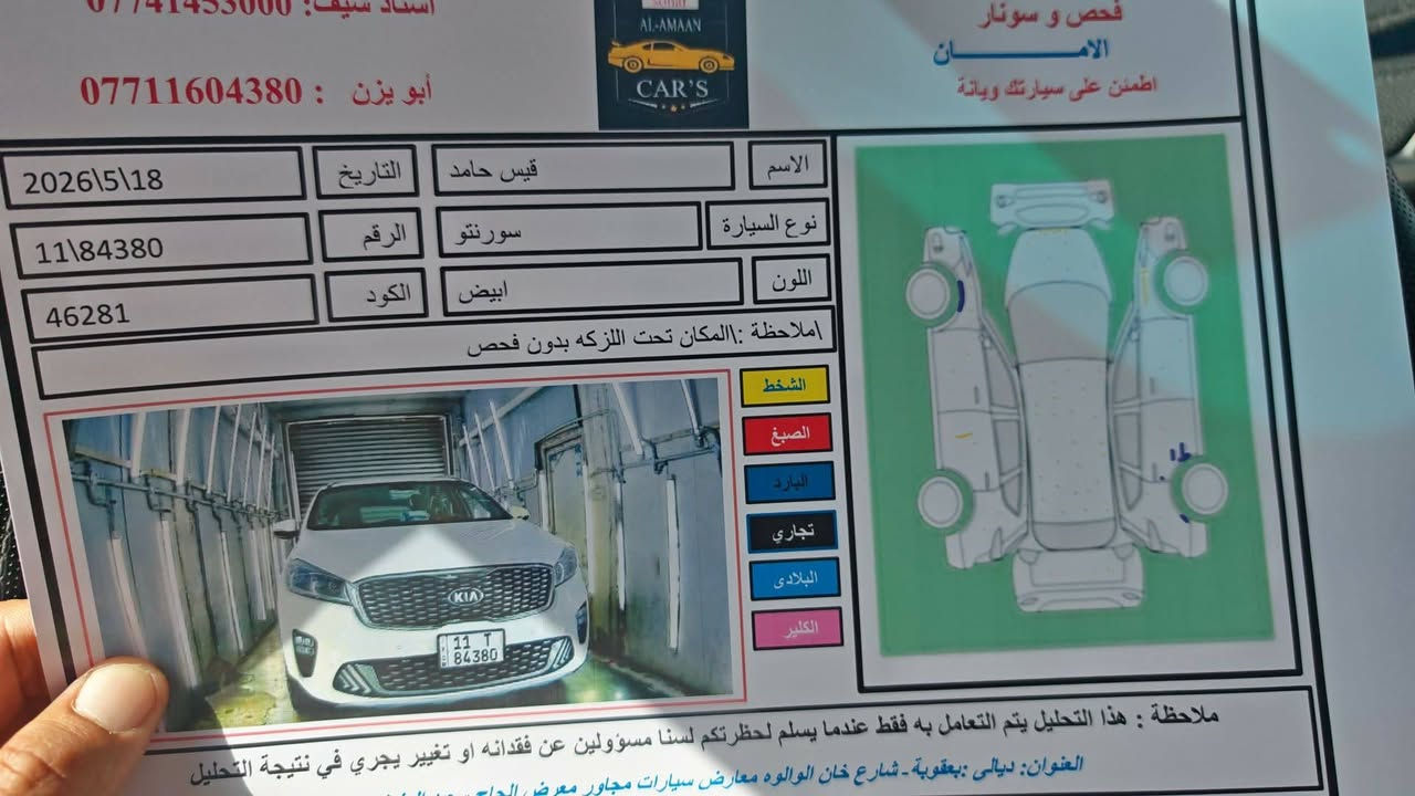سورنتو 2020 خليجي مكفوله من الصبغ ماشيه 72 السياره احلا من الصور فول عده البنورامه سعر240 وبيه مجال بسمي السونار بلمنشور ***********

