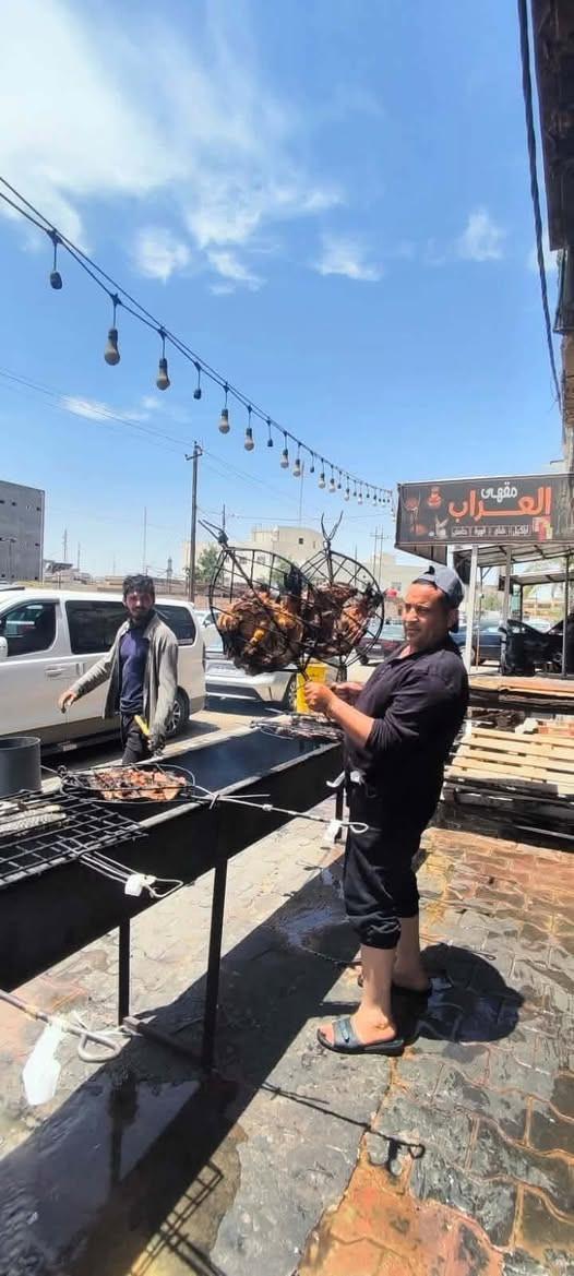 🐟🔥 سمك مسكوف على الفحم 🔥🐟
الطعم الاصلي وبسعر 6000 دينار فقط
🚚 توصيل متوفر داخل وخارج الفلوجة
📍 شارع العام - قرب جسر العيادة الشعبية
🟢💬 للحجز  راسلنا واتساب على الارقام  التالية: 
🟢💬 ***********
🟢💬***********  
🟢💬 ***********
صحه وعافية على قلوبكم ❤️
أسماك خضير
