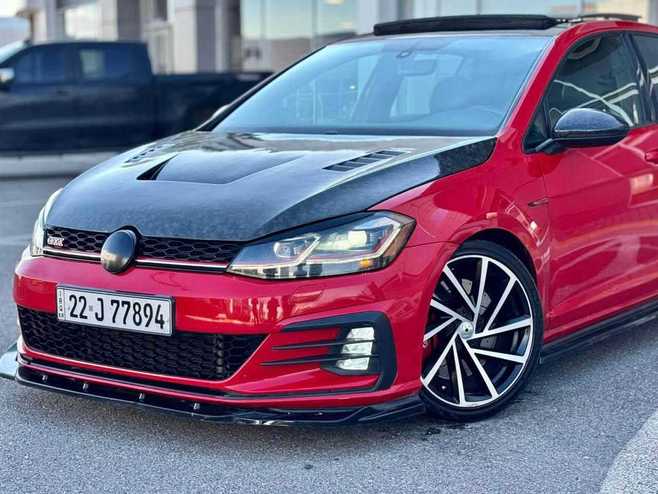 ﷽
GOLLF GTI 2020
▫️فولكسواكن گولف موديل 2020 GTI
🔹مواصفات GTI فول مواصفات ١/١ 
🔹لون مميز ( لون احمر ❤️ )

▫️محرك اربع سلندر 2.0L توربو محرك مرغوب 🔥🔥
🔹محرك و گير بشرط مامفتوح 📦✅
🔹بدون صوت و بدون صرف و خلل بشرط فحص
🔹ماشية 51 الف حقيقي 

▫️سيارة جديد حيل حيلو نظيفة 📦
🔹بيها ( واحد جملغ صبوغ بنيد محدث كاربون فايبر )
🔹سيارة جديد بدون بارد و بدون شخت بدون رصعات 📦

▫️اضافات بيها
1-ستيرن كاربون و شاموا
 2- هدرز 
 3- داون پاپ
4-لحية - دوسات
5-بونيد كاربون 
6-جناح 

مواصفات GTI فول مواصفات
( بصمة - پانوراما - كير أوتوماتيك - رادار امامي و خلفي - رادار جانبي - شاشة كبير - كشن جلد - كشن كهربا - كشن تتفيئة - بادل شفت - داخل ليد - نيضام قيادة سبورت و ئيكو - ئوتو ستؤب - لايت ليد و زينون - بلاجكتور - فوليوم - تحديد سورعة - بعد هواي مواصفات )

◽️اربع تاير ويل جديد 
🔹سيارة شرط بدون اى نواقص گير و محرك و حدادي و كاهرباى كلة بشرط
🔹سنوي و رقم و هزة جديد سنوي بأسمي
🔹 نفسي يوم / تحويل و كاله حاظر
🔹 مكان_🌆 سليماني

◽️سعر_155$ 🔐🔥🔥
◽️موبايل_ *********** ::: ***********
____________________________________
