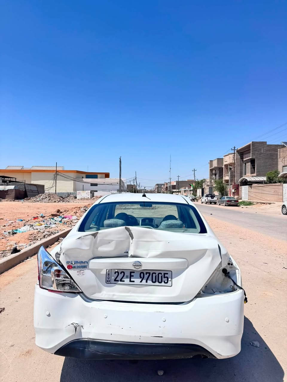 نيسان صني ٢٤ سياره صار بيه حادث
شغاله وتمشي مكينه كير تبريد كلشي بيه شغال ابيع ع وضعه سياره بسم عربي تحويل او وكاله ماعده شكال
***********مكانه بابل
سعر ٨٣$
بيه مجال كلش بسيط
