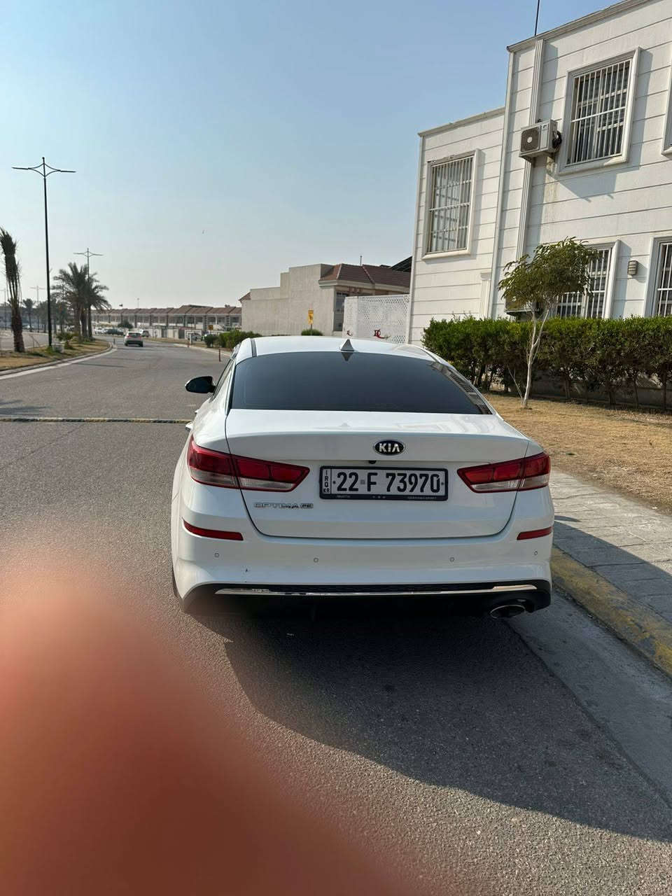 كيه أوبتيما 2020 وارد أمريكي حادث 3قطع بدون شواصي
مواصفات كأمره دواره شاشه حساسات 
رادار امامي اليت زنون تخم تاير جديد دوخل جديد اسود 
السعر 147$ 
المكان النجف 
***********
