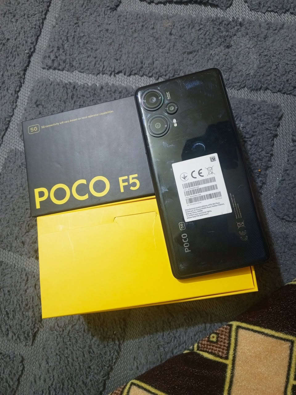 بوكو F5
ذكرته 256 الرام 12 بوبجي 90 فريم
كامله ملحقاته
سعره 250


**إذا كنت صاحب هذا الإعلان وتريد حذفه لأي سبب، رجاءا أرسل رسالة إلى الدعم الفني**