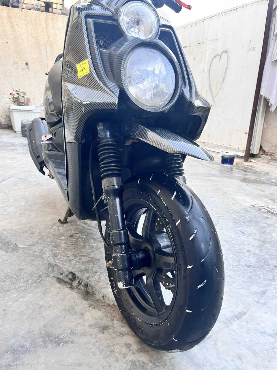 سلام عليكم جبلي كفاله تخبل ما ناقصه اي شي دراجه نوزل دراجه كله شغال بيه  مكاني بغداد  حي النصر رقم ***********السعر 750
