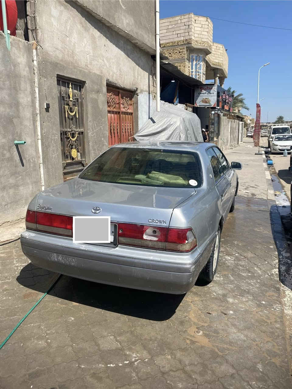 راس الثور للبيع سنويه منتهيه مديل 95 كفاله من الضربه والنقل بس بيها طخات خفيفه ومحركها VVT سياره جاهزه من كلشي  مكاني بصره الزبير رقم التليفون ***********  السعر 90 وبيها مجال
