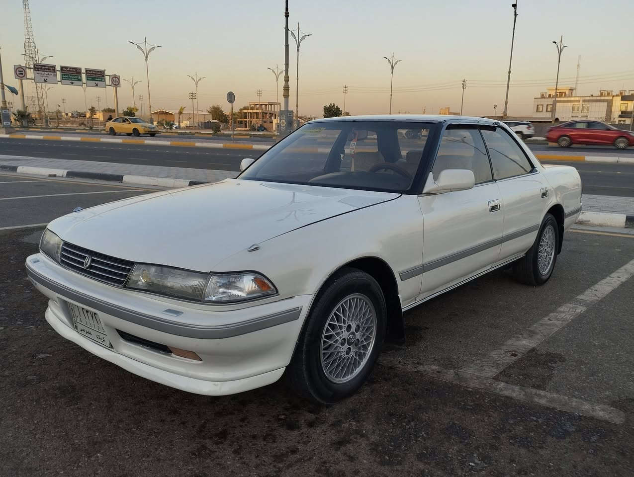 مارك فلات مديل 91 ابيض لؤلؤي كير ومحرك ونجي شرط الفحص تبريد شغال كفاله عامه من كص ونقل واصوليات وضربه ويل حصيره تخم تاير جديد حداديه جاهزه بور جديد دشبول يسرى اصلي غرفه جديده  مسجل شاشه جديده كهربائيات كله شغاله رقم كربلاء تحويل مباشر مكاني كربلاء السعر 53 وبيه مجال ***********
