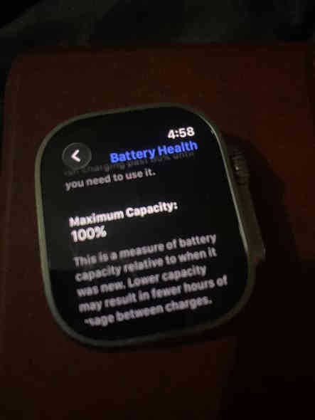 Apple watch Ultra الجيل الاول بطارية ١٠٠٪؜ سير برتقالي اصلي للتواصل
***********
