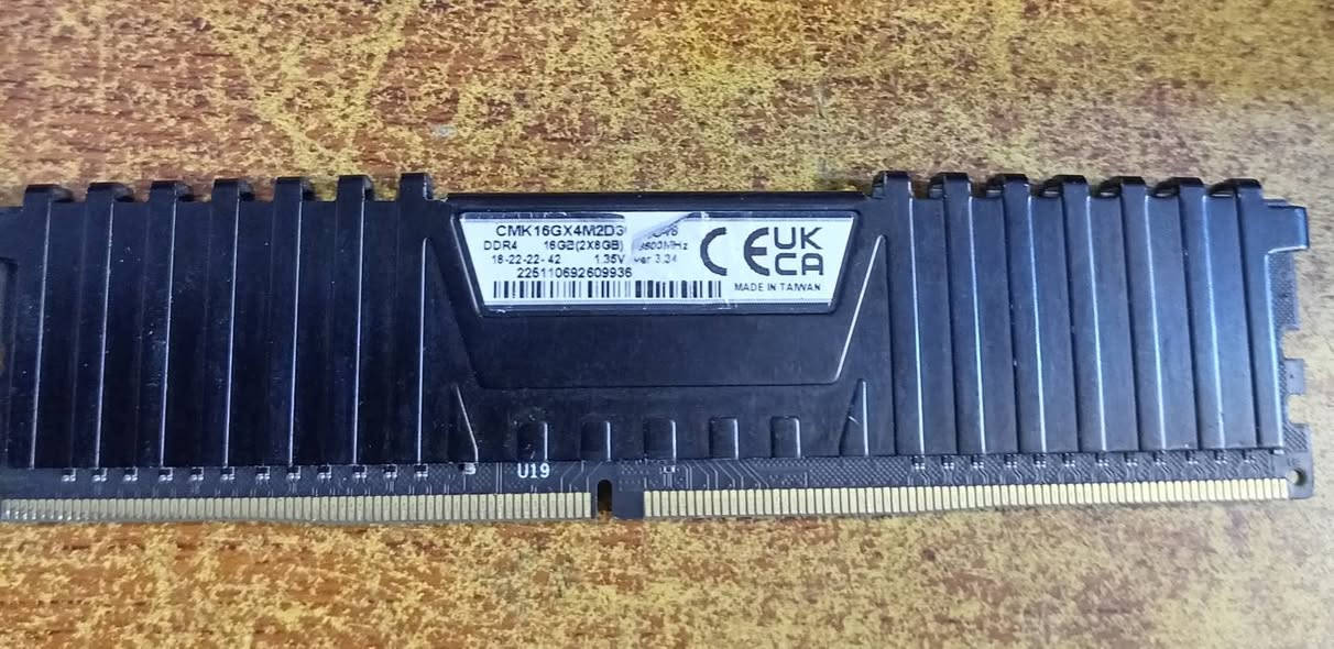 رام ddr4 قطعة واحدة 3600 مفحوص وكامل من كل النواحي 🌹 سعر 50 الف مع التوصيل مجانا


**إذا كنت صاحب هذا الإعلان وتريد حذفه لأي سبب، رجاءا أرسل رسالة إلى الدعم الفني**
