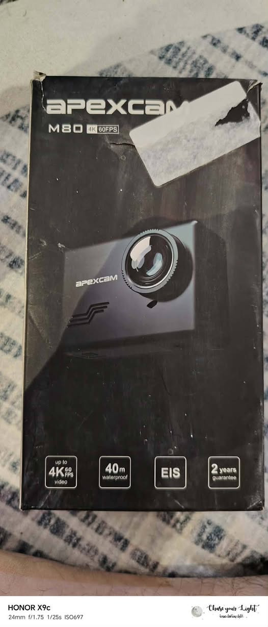 كامره APEXCAM
مواصفاته 4K 60fps للفيديو و 64 ميكا بكسل للصور
ويجي وياه بطاريتين ورام 64كيكا وغراضها كامله ملاحظه الكامره جديده
خلي سعرك وبلعافيه جماعة ال 25 لتعلقون الكامره مواصفاته حلوه


**إذا كنت صاحب هذا الإعلان وتريد حذفه لأي سبب، رجاءا أرسل رسالة إلى الدعم الفني**