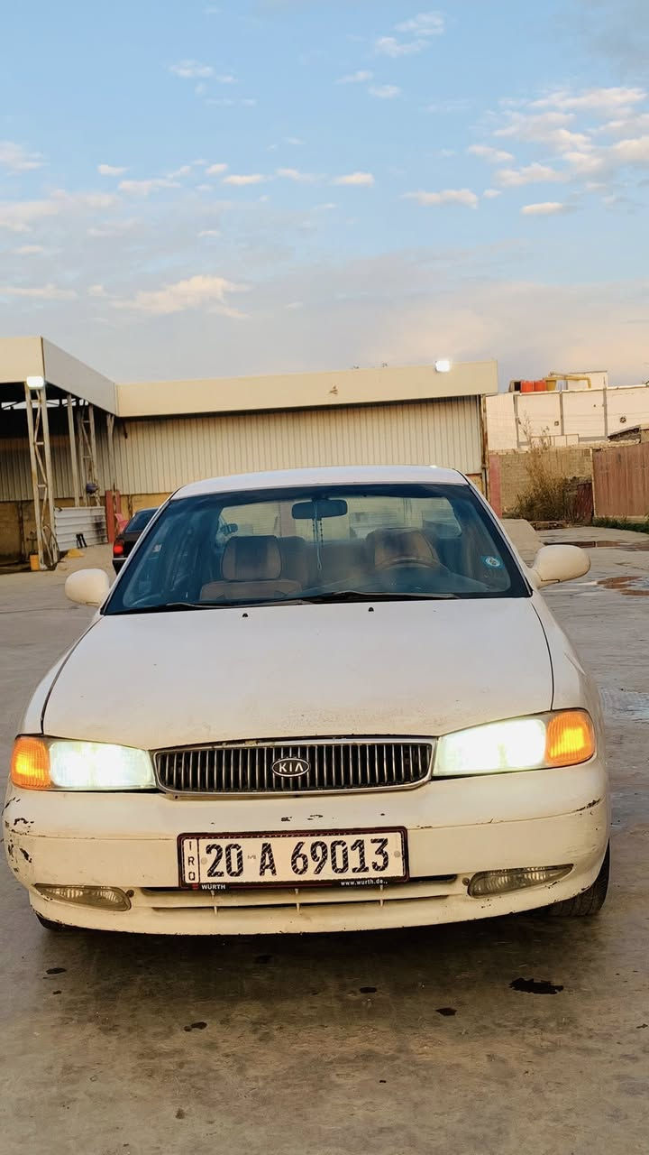 كيا كريدوس موديل 1995مكينه ابو جف ياباني كير ومكينه جدد اوتماتيك حاديه امامي خلفي حلوه كهربائيات كله ع بلاد رقم نكليزي تحويل ثاني يوم بسمي تبريد تدفئه شغال جام 4 اوتماتيك لايت زنون عالي ناصي بدون ضربه شراي خابر خاص لاتدخل مكلف بنشر السعر 28 مكان بابل ***********
