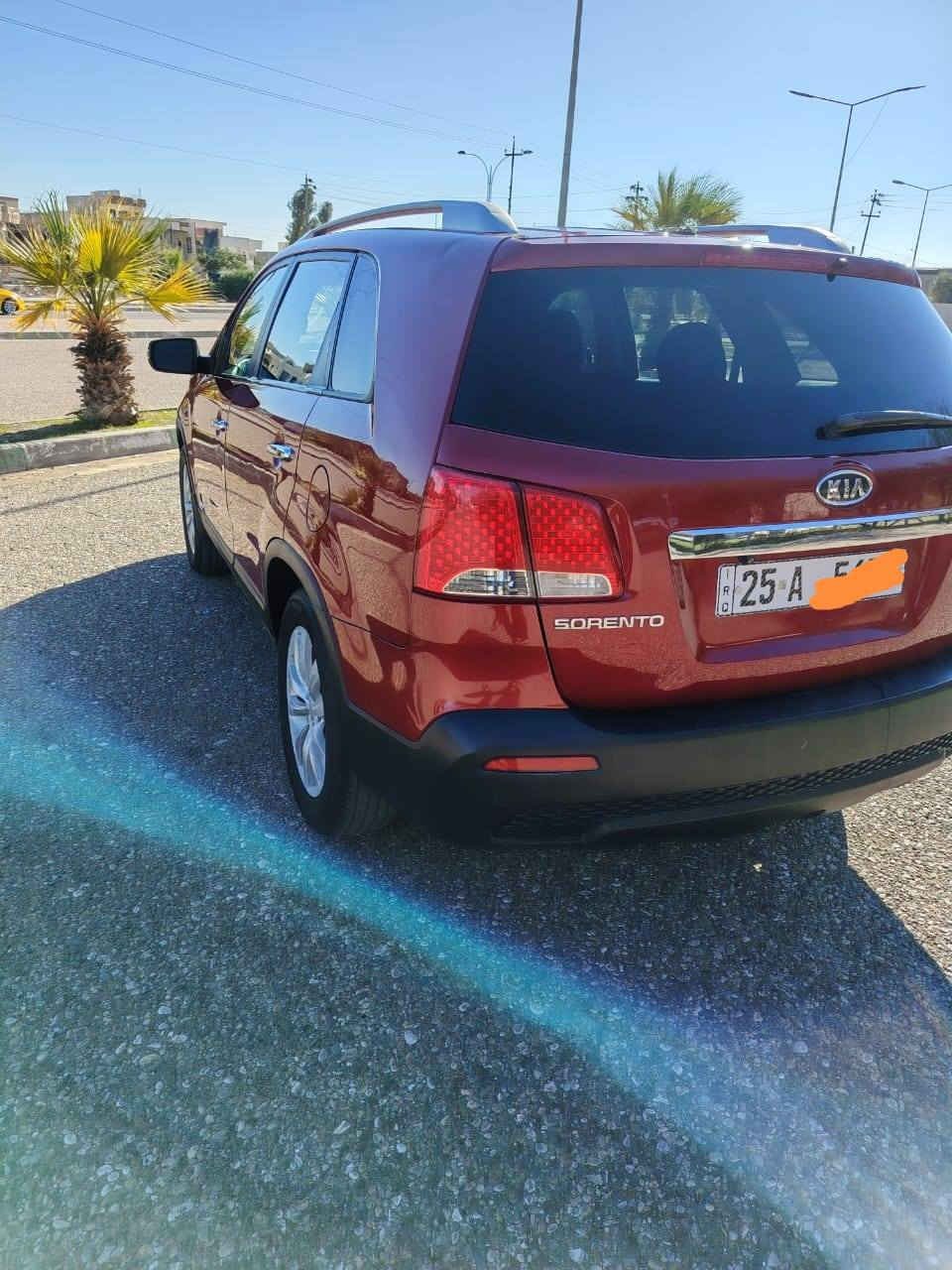 السلام عليكم للبيع كيا سورنتو موديل 11 فول بصمه كامره حساس  رقم دولي مشروع وطني سنويه 2030 تخلص بي جاملغ وبنيد صبغ مكينه وكير بلشرط شرط التحويل والغرامات السعر 135ترهم مراوس حسب القناعه رقم هاتف ***********
