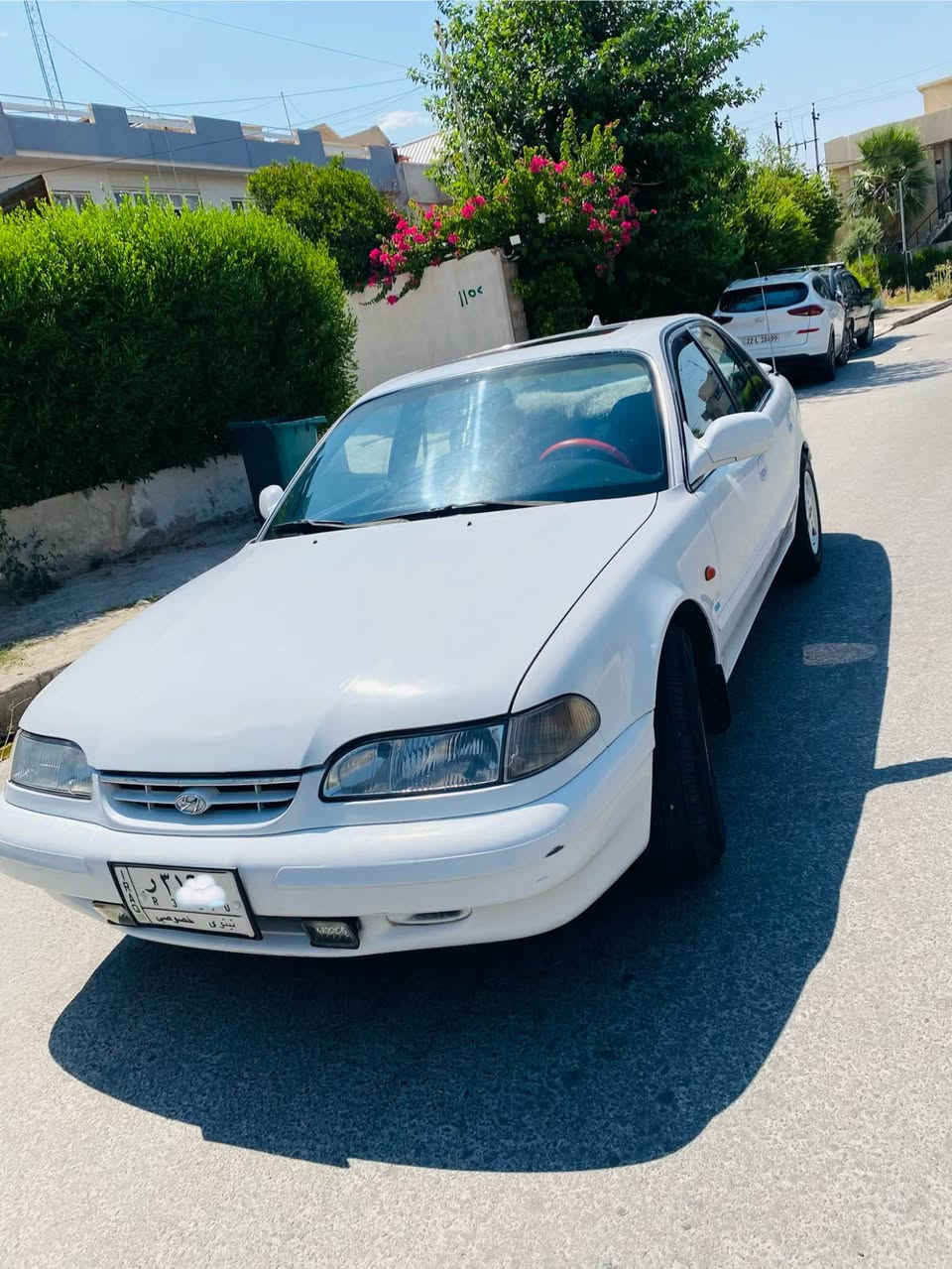 سلام عليكم 
سونتا تو 1994 
محرك 3000v6
كير توماتيك 
تحكمات ستيرن 
تبريد ثلج ❄️❄️ 
فتحت سقف
كشنات هيتر 
هيتارت بل مري 
تحكم بل مري 
بيها صبغ بوند جماليه بدون حادث 
ونص باب الخلف وجاملغ الخلف فقط بدون دواخل 

كوبون بانزين الكتروني 
السياره 
شرط التحويل 
السنويه لل 2028
سعر50 
وبي مجال بسيط 
 ‭***********‬ موصل, نينوى
