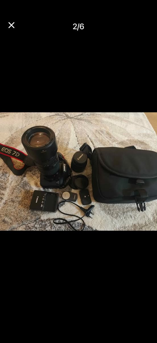 Canon D7 , ٤٠٠ دولار ، لە ئە وروپایە، كی ویستی لە ماوە ی ١٠ ڕۆژ ئە گاتە دە ستی، زۆر بە كە می ئیشی كردووە


**إذا كنت صاحب هذا الإعلان وتريد حذفه لأي سبب، رجاءا أرسل رسالة إلى الدعم الفني**