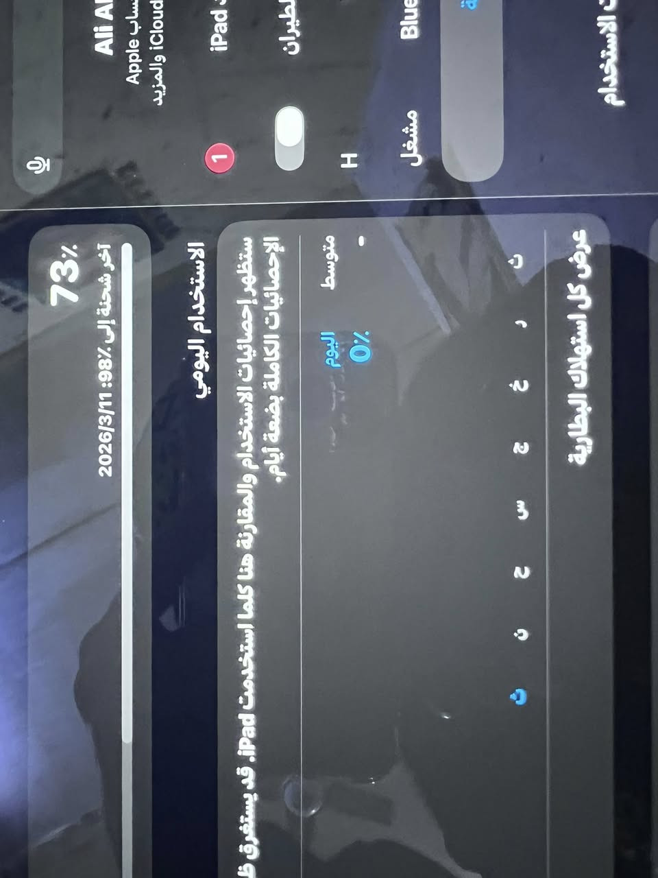سلام عليكم ايباد 9 ذاكره64
بطاريه ما ادري بس تقريبا 80 اكثر . ما مفتوح 200 مكاني بغداد ادمن وافق ♥️


**إذا كنت صاحب هذا الإعلان وتريد حذفه لأي سبب، رجاءا أرسل رسالة إلى الدعم الفني**