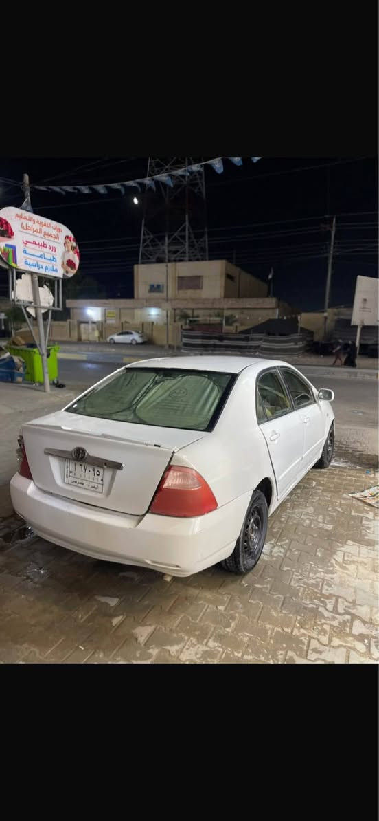 كورلا بيكاتشو 2003 
اتصال *********** البصرة, العراق
