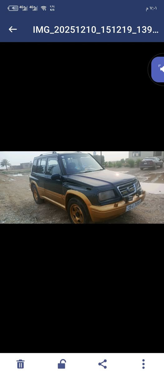 سلام وعليكم سازوكي 98 رقم انبار نكليزي سياره بدون صبق نضيفه مال جناي مكان سياره ديالي العضيم‏‪‏‪***********‬‏
