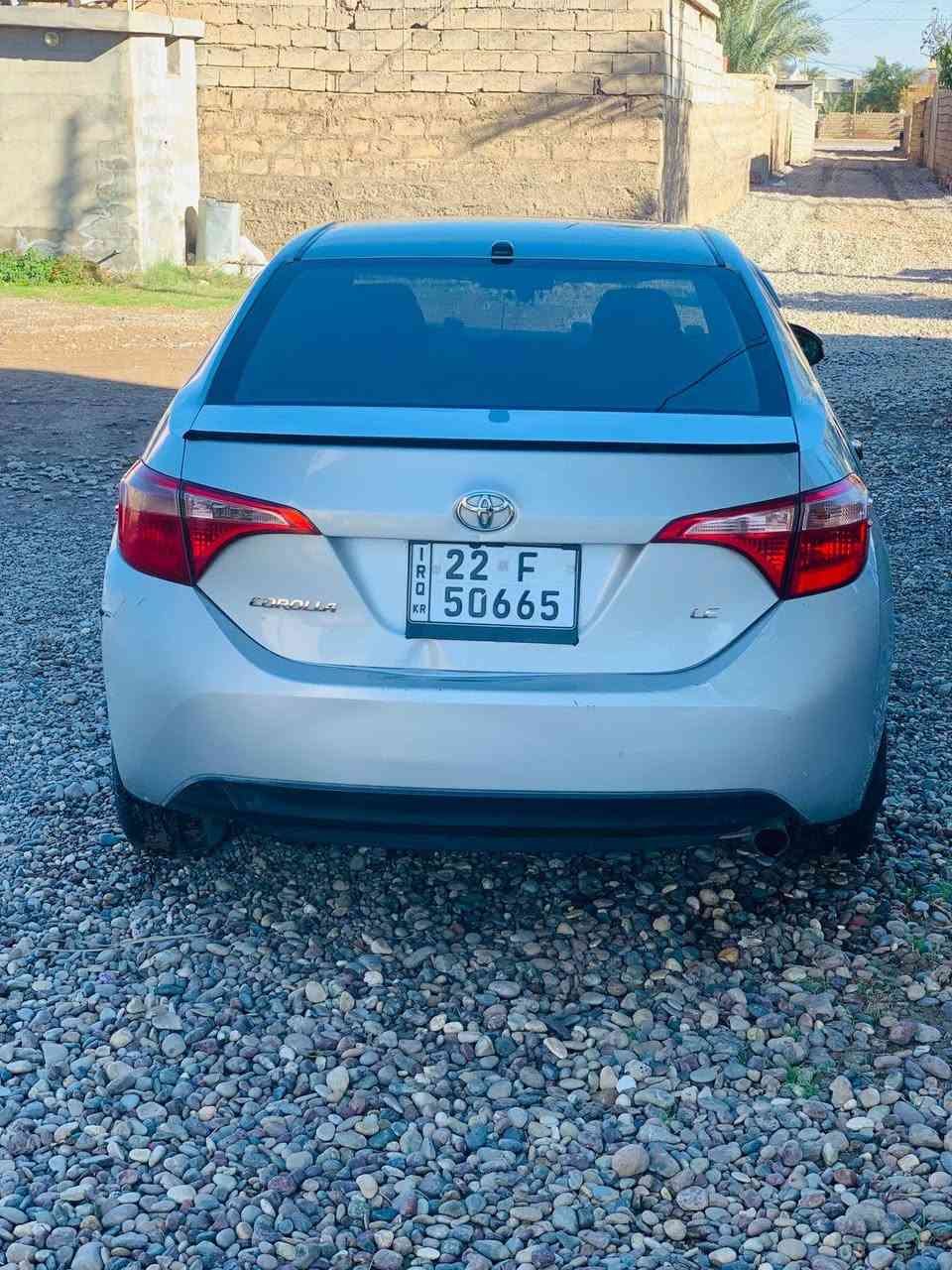 السلام عليكم ورحمة الله 
كورلا للبيع موديل 17
محرك شرط كير شرط 
سنوية جديده هزه جديده السياره بسمي 
السعر 130 وبيها مجال 
الضرر موضح بالمنشور 
***********
مكان السياره الشرقاط اسديره
