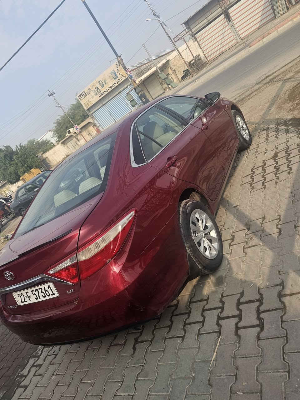 مساء الخير احبتي
كامري 2017 امريكي رقم اربيل الجديد تحويل مباشر ضرر جاملغ جهة اليسرة وبيه بنيد وباب عدد،، 2 كير محرك مكفولات داخل بيجي جديد مال خليجي ترايك للبصرة السعر 140مع المجال العنوان صلاح الدين بلد قرب المرقد  للاستفسار الاتصال على الرقم ***********
