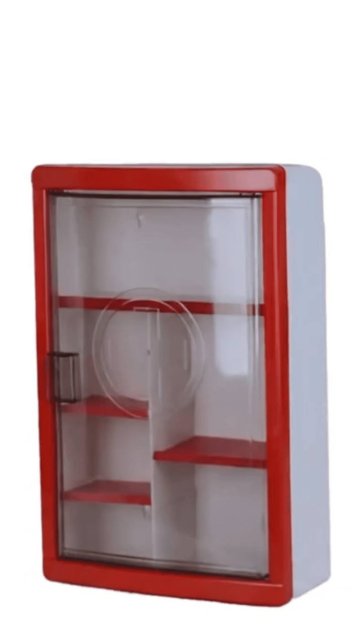 وجود صيدلية بالبيت مو رفاهية… ضرورة 👌
خزانة إسعافات أولية عملية ومعلّقة

ترتيب ذكي لكل الأدوية والمستلزمات

باب شفاف تشوف كل شي بنظرة وحدة

حجم مناسب وما تاخذ مساحة

مناسبة لكل بيت، مكتب أو عيادة

خليك دايمًا جاهز لأي طارئ 🩹🩺


**إذا كنت صاحب هذا الإعلان وتريد حذفه لأي سبب، رجاءا أرسل رسالة إلى الدعم الفني**