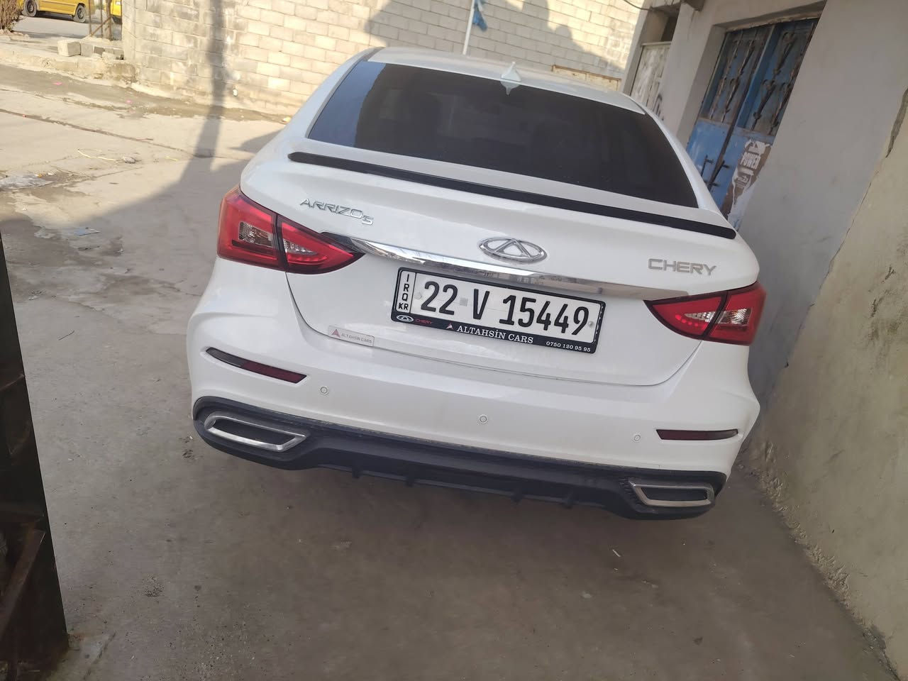 سياره شيري اريزو 2025 تحت الضمان شركة السراب السعر 105بيه مجال  قابلاه لمراوس MG عالي
الرقم ***********
