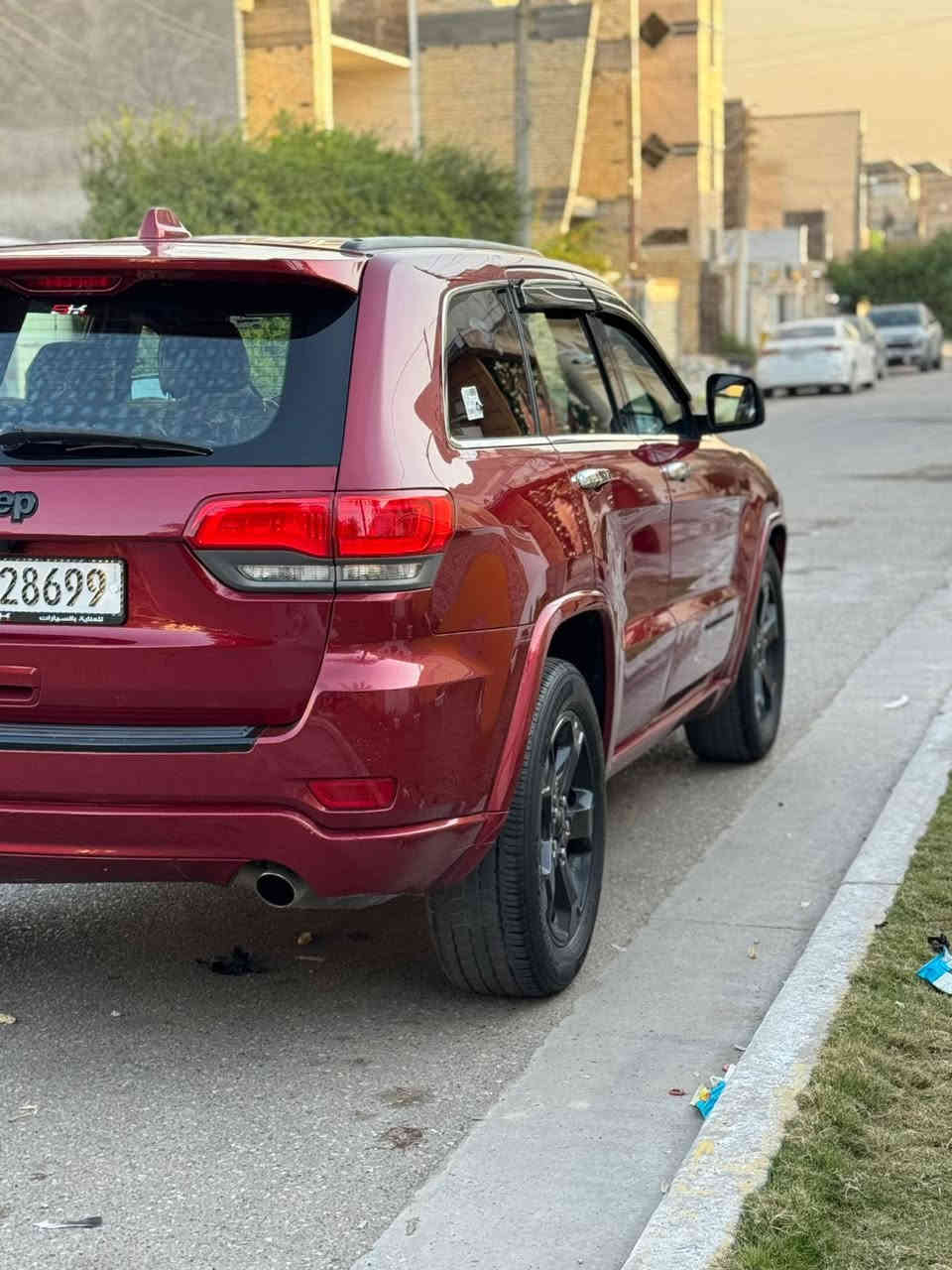 جيب موديل 2015 بلاك توب فول ١/١ فتحه فور ويل دخل مخمل وجلد كشنات تدفئه دبل صلصنه لايت زنون رادار جنطه كهرباء تشغيل عن بعد مكينه وكير وتبريد شركه برغي ممفتوح بيهة جديده جدا مابيهة كل نقص كشرهة احلى من الصور حادثه جاملغ وبنيدوجاملغ كلير باسمي السعر ١٨٨ وبيهة مجال حك الجيه للاستفسار*********** بغداد
