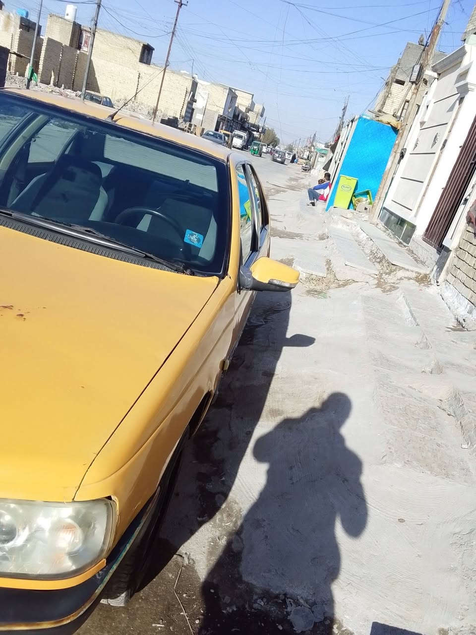 السلام عليكم سياره بيجو لميس موديل 12سياره بأسمي مكاني بغداد شهداء العبيدي مصفره هيئه وغرامات السعر 22رقم الهاتف ***********
