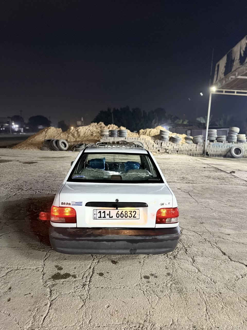 سلام عليكم سايبه 2012السياره جديده ماشيه 38بس بيهه طخه بل  جاملق المامي السياره تحويل ثاني يوم ب45 وبيهه مجال المكان بغداد ***********
