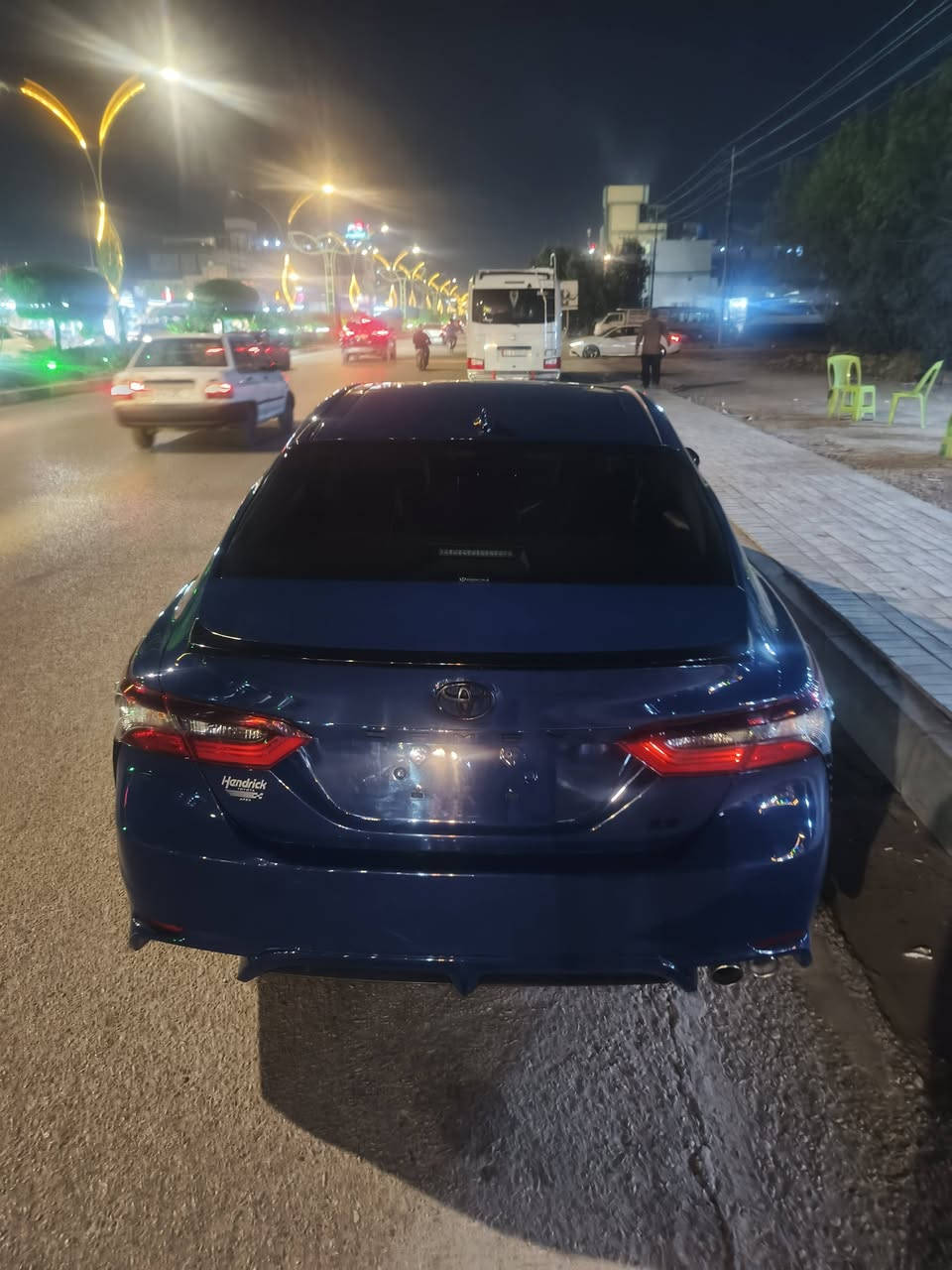 سيارة كامري ٢٠٢٣ se 
وارد أمريكي قطعتين بدون دواخل 

فول ماعدة الفتحة 

تحكمات ستيرن

محرك ٤ سلندر ٢٥٠٠ بنزين

مامرقم    (  ***********)    (العنوان كربلاء )
