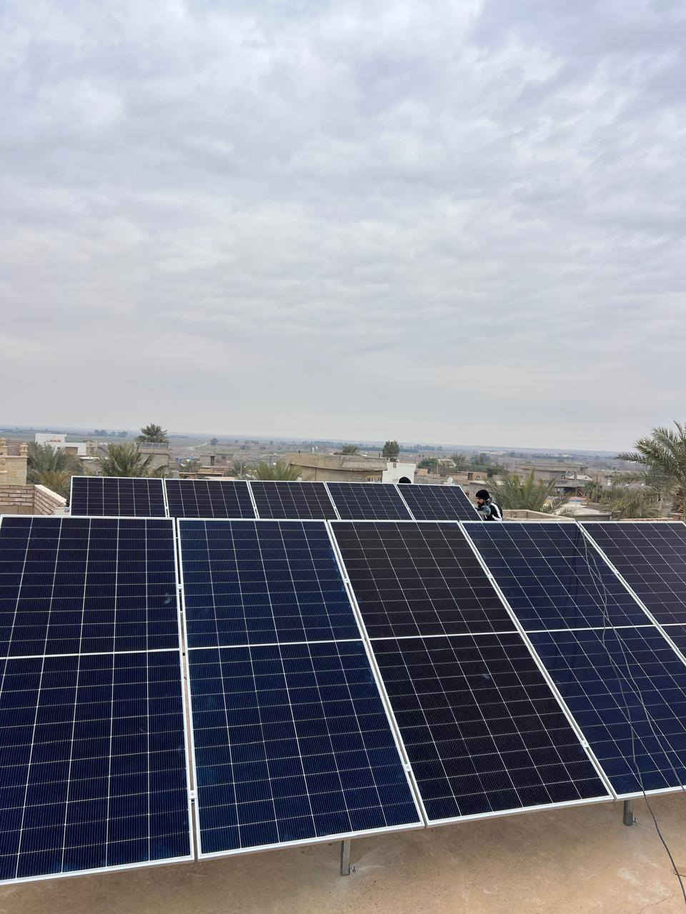 من قضاء #الــعلـم تم ولله الحمد تنصيب منظومة طاقة شمسية
للأخ الدكتـور #سيف_الضامن 16 امبيـر ليلـي 20 امبيــر نهـاري

مكتب منارات المدينة للطاقة الشمسية خيارك الأمثل للطاقـة المتجددة 

#البيــع_بالـنقد_والاقسـاط 

📌 صـلاح الدين/ تكـريت/ العلـم/البـورصة #عمارة_الضامن
للحجز والأستفسار👇👇
المهندس حسن الجبوري 
*********** اسيا
*********** زين
مــنارات الـمـدينـة
