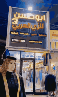 📢 “إذا كنت من عشّاق الأصالة، ومن الباحثين عن الأناقة العربية الأصيلة، فوجهتك واحدة… أبو حسن ٣ للزي العربي الأصيل!عندنا تجد أجمل الدشاديش، وأفخم العقل، وأشيك الشماغات، وأرقى شحطات الجلد!كل هذا وبـ أنسب الأسعار، ومن أرقى الماركات العربية.بإدارة نجم… الثقة عنواننا.📞 

للحجز والاستفسار: [‭0771 649 1935‬ ]أبو حسن… حيث الأصالة تلبس!”
