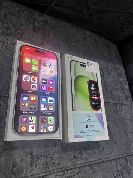 ايفون 15 ذاكره 128بطاريه 100 نزلت وبدلتها مشحون 25 مره جهاز مكفول شرق اوسط جديد ضمان اي بي ام 
مكفول علوضع الشركة كرتونه وكامل وسعره جوه سوك بهوااي 
650 قفل قفل 
بغداد الدوره 
***********
