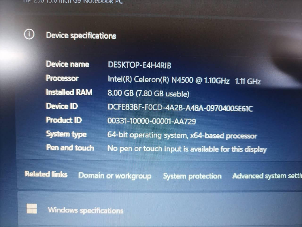 بسم الله الرحمن الرحيم
من رخصة ادمين محترم

سلام عليكم

عندي هاي لابتوب  hp 

لوك بالباكيت مواصفاته واضحة

قفله 250 الف ويا توصيل

وياه شاحنة شركة و ويندوز 11 برو


**إذا كنت صاحب هذا الإعلان وتريد حذفه لأي سبب، رجاءا أرسل رسالة إلى الدعم الفني**