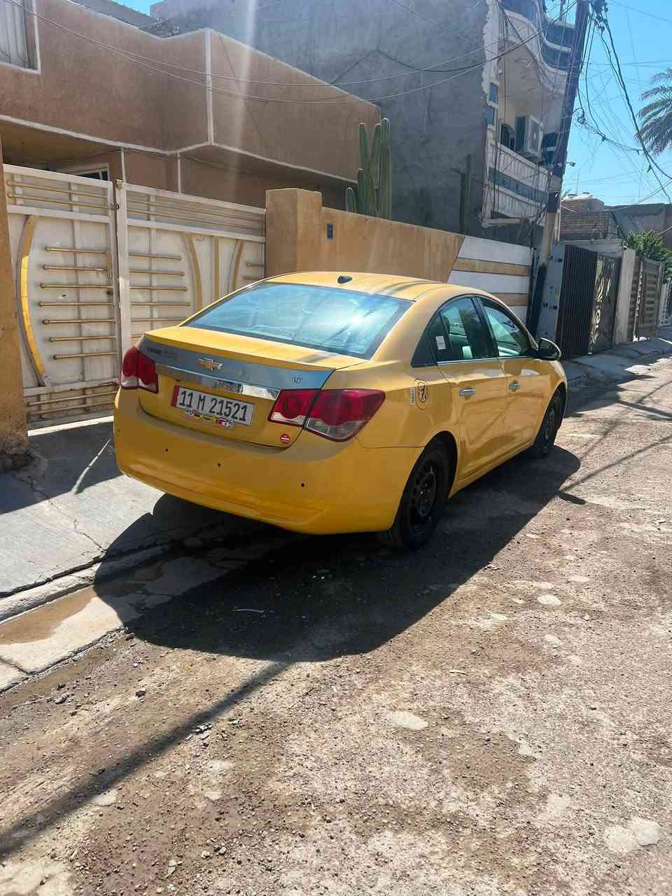 شوفرليت كروز ٢٠١٢ فول موصفات مكينه ١٤٠٠ تيربو كاملة السيارة بيها نقوصات بسيطه سيارة حلوة بدون حادث داخلي كشرها كلش حلو كشر السيارة تبريد ثلج مكاني بغداد البياع سعرها٥٢ وبيها مجال مال نواقص تنزل من سعرها 
***********
