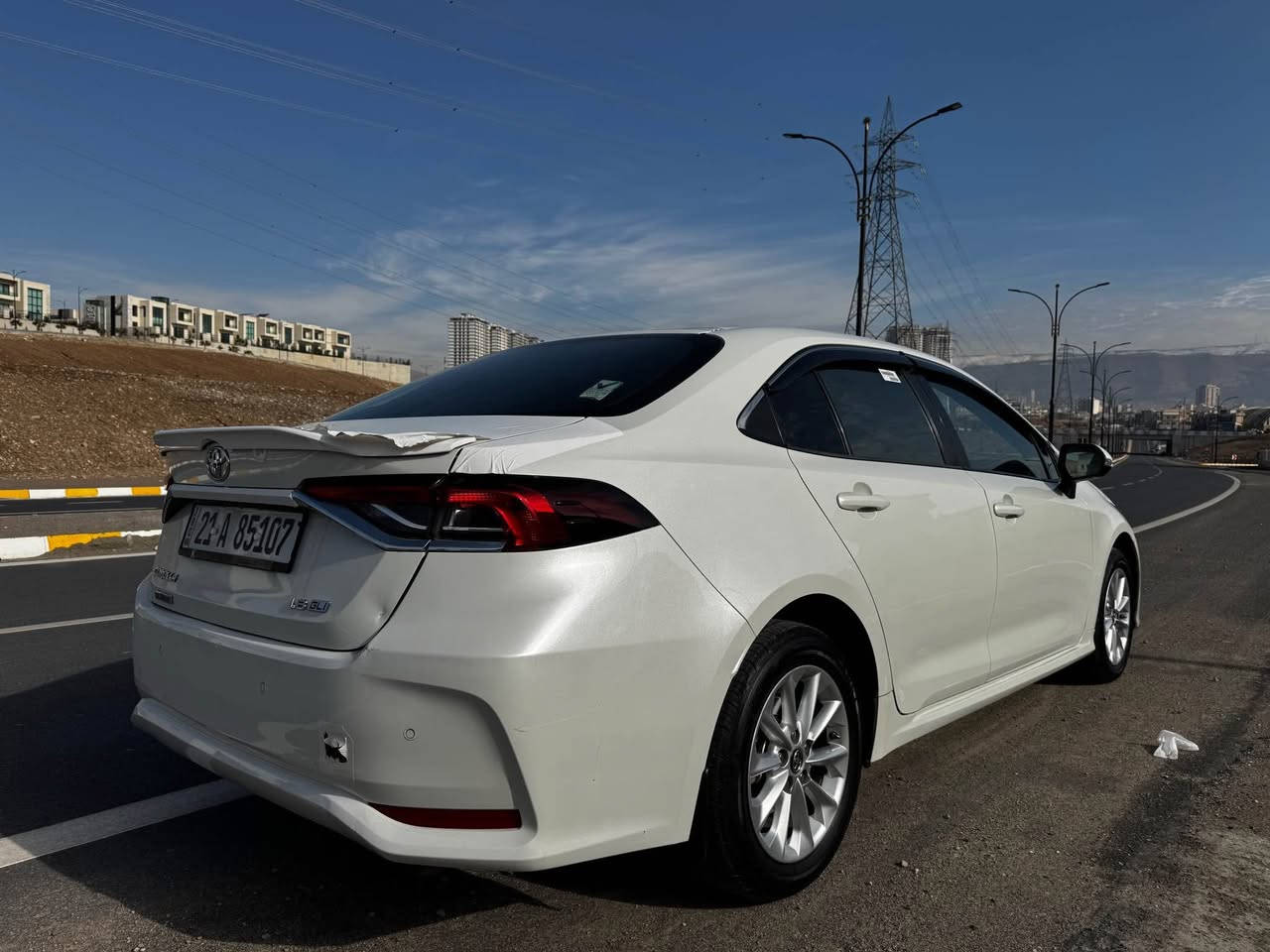 TOYOTA CROLA 2019 GLI
بێ بۆیاج تەنها ١بست ساردی هەیە 
128هەزار ڕۆشت و سەیارەکە زۆر بێ مەسرەفە
 ٢٥٠دینار مەسرەفی تیا نیە 
مەکینە ١٨ شوێن سلێمانی
 بۆ زانیاری زیاتر پەیوەندی بکە 
📞-0773 172 0935 السليمانية, العراق
