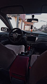 مستيبوشي لانسر 2009 سياره نضيفه كير ومحرك شرط ماعليها غرامات والهيئه ت...