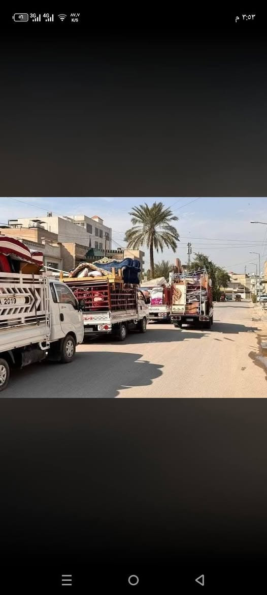 توفر لكم خدمة نقل مع المحافظة التامة على سلامة الأثاث والمقتنيات، من لحظة التحميل وحتى الوصول.

🔹 نقل غرف النوم بكافة أنواعها
🔹 نقل المطابخ والأجهزة المنزلية
🔹 نقل السبالت وفكها وتنصيبها
🔹 نقل المكاتب والمجالس 
🔹 تحميل وتنزيل بأيدٍ خبيرة
🔹 التزام بالمواعيد وسرعة في الإنجاز

   تتوفر سياره  #كيه حمل

   الخدمة متوفرة داخل النجف الاشرف وجميع المحافظات
   كل الي عليك اتصل والباقي علينا 

📞 للحجز والاستفسار
*********** /اتصال/واتساب
