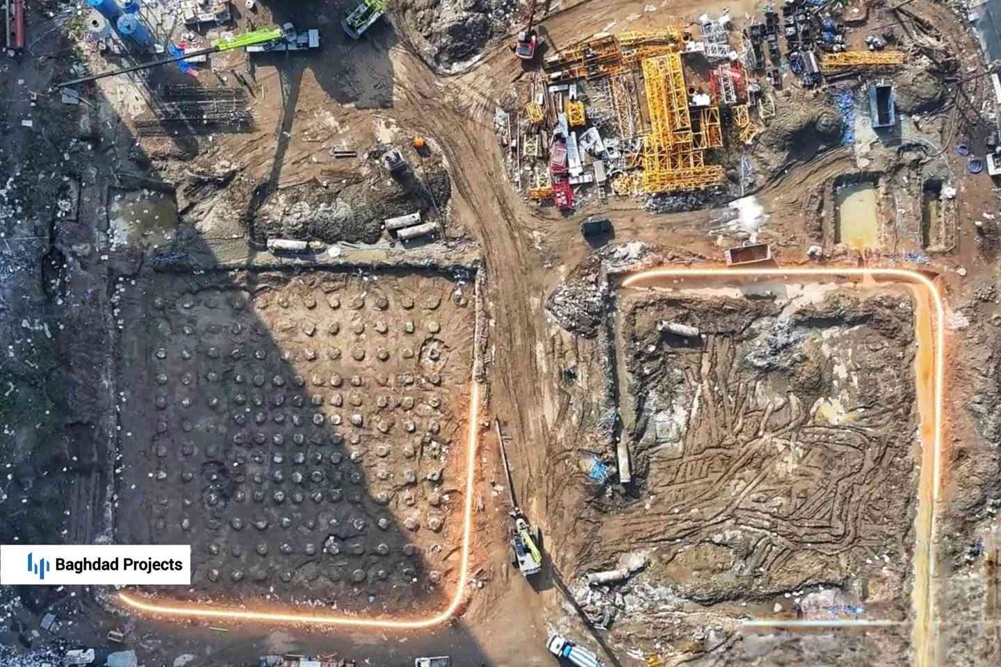 لأول مرة في العراق إنجاز هندسي تاريخي في قلب العاصمة  بغداد ..... مع اكتمال اول فحص عالمي لتأمين أساسات مشروع دراغ تاورز ...... اعلى برجين توأم بتصميم ايقوني مستوحى من الزقورة في العراق بإرتفاع شاهق يصل الى 60 طابق ......☆☆☆☆☆.

حيث اكتملت الركائز الخرسانية لأول برجين التي يصل عمقها الى ( 40 متر ) و بقطر ( متر و 50 سم ).

و اصبحت الأبراج جاهزة للأرتفاع بعد ظهور نتائج أول فحص O-Cell عالمي الذي اثبت كفاءة و قدرة الركائز على دعم ثبات و استقرار الهيكل و تحمل وزن الابراج الهائل بالاضافة الى مقاومتها لكل من الزلازل و الرياح القوية.

و تكمن اهمية هذه الفحص الهندسي انه ينجز لأول مرة في العراق لضمان ثبات هذا الصرح العملاق و الذي تم تنفيذه بواسطة كل من الكوادر اجنبية و العراقية الوطنية وفق معايير عالمية.

و الذي تم من خلال زرع مستشعرات داخل الركيزة تقوم بالضغط بقوة توازي وزن البرج الفعلي، مما يعطي نتائج دقيقة ومضمونة 100%.

و ليس تقريبية كما يحدث مع طرق الفحص التقليدي المتعارف عليها بتحميل الكتل الخرسانية فوق الركيزة.

و يقع مشروع دراغ تاورز بالتحديد في منطقة المنصور -  البيجية و يتضمن 4 ناطحات سحاب ايقونية بتصميم مستوحى من الزقورة مع خدمات متكاملة حولها من مساحات خضراء و نادي رياضي و سوبر ماركت و مسابح و متاجر و مطاعم و مقاهي بالاضافة الى مواقف سيارات واسعة.

و ان شاء الله القادم أفضل لبغدادنا الحبيبة و اهلها الطيبين...

#Baghdad_Projects 
#مشاريع_بغداد 
#Iraq
#Baghdad
#العراق
بغداد


**إذا كنت صاحب هذا الإعلان وتريد حذفه لأي سبب، رجاءا أرسل رسالة إلى الدعم الفني**