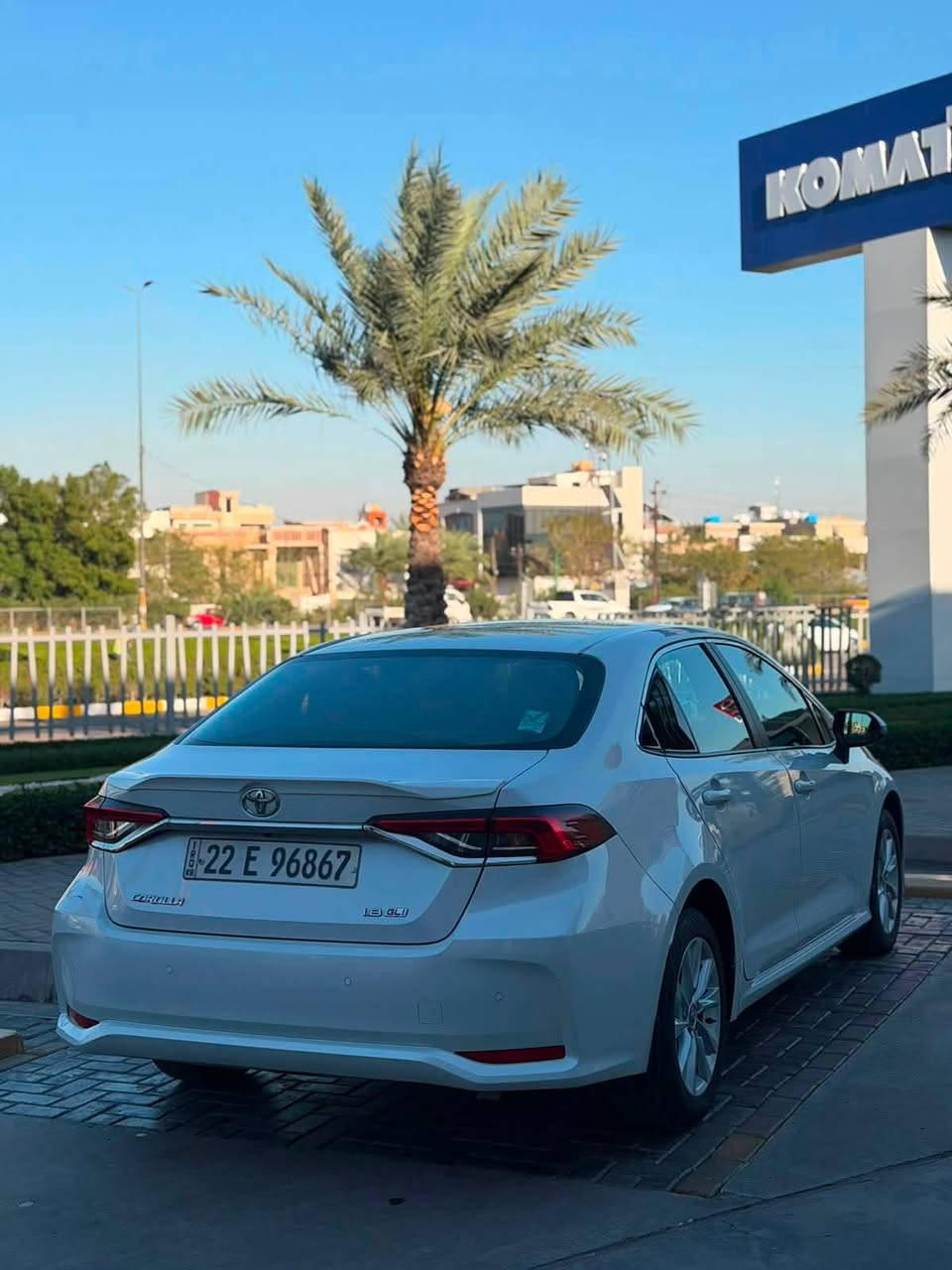 كورلا 2024  (ساز  ) خليجي 🦅 بانزين فقط ياباني الصنع ام الضمان
🚦رقم أربيل

المواصفات…..🖍️
                                                   🧭             ماشيه116      
محرك 1800 بانزين
بصمه + دخول ذكي
 نظام الترحيب عند الاقتراب  
حساس استشعار عند الاقتراب
تبريد قطعتين 
نظام القيادة (سبورت + عادي)
 حساسات امامية+خلفية
مانع نزلاق

 شحن USP
تبريد بيانو شاشه 
اشاير مري 
مري شفط 
حساس اطار + حساس لايت عالي وناصي اوتو + حساس مطر 
 العنوان📍 الانبار رمادي
 السعر :173 وبيه مجال
السياره كفاله عامه  من كلشي
***********☎️
