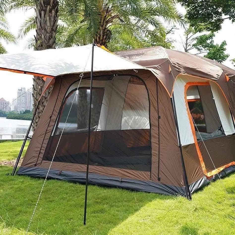 وینهم محبين السفرات  و التخییم   ، وماتحلى السفره اذا بدون خيمه عائلیة كبیرة😍 بتصمیم كلش حلو وراقي مودیل حدیث اوروبي 😎 قیاس طول 3 متر و10
و عرض2 متر و10 سانتيم وارتفاع 2 متر  یتكون من غرفتین وتكدر تفصل بینها یصیر غرفة كبیرة  ویا كاعیة و سقف طبقتین وبیها شبابیك كل شباك بیها ناموسیة 
#السعر120 متوفر توصیل لکل محافظات ٥ الف 
***********  بی واتساب
