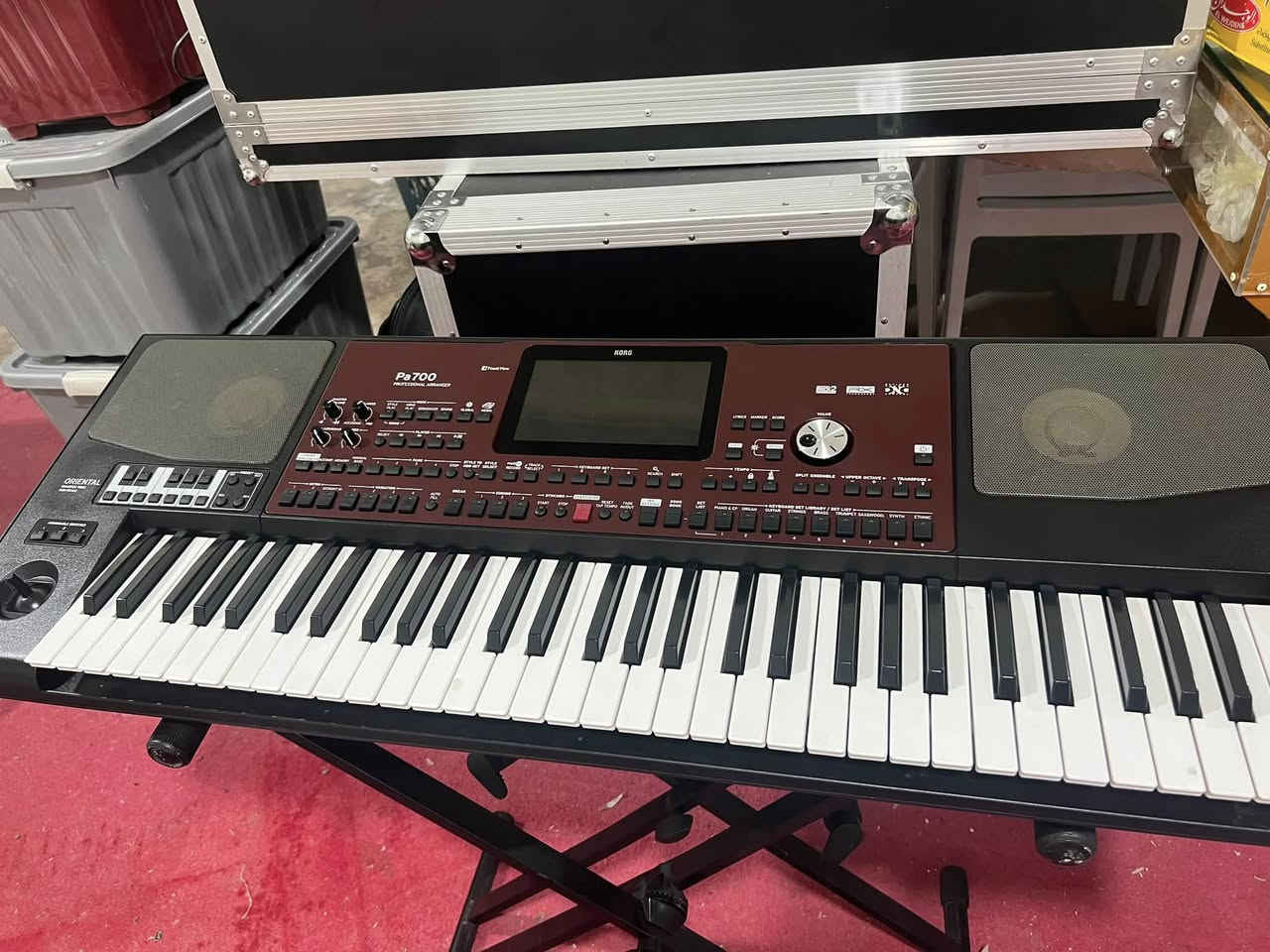 Korg pa 700 haja n9aya 
0770337473


**إذا كنت صاحب هذا الإعلان وتريد حذفه لأي سبب، رجاءا أرسل رسالة إلى الدعم الفني**
