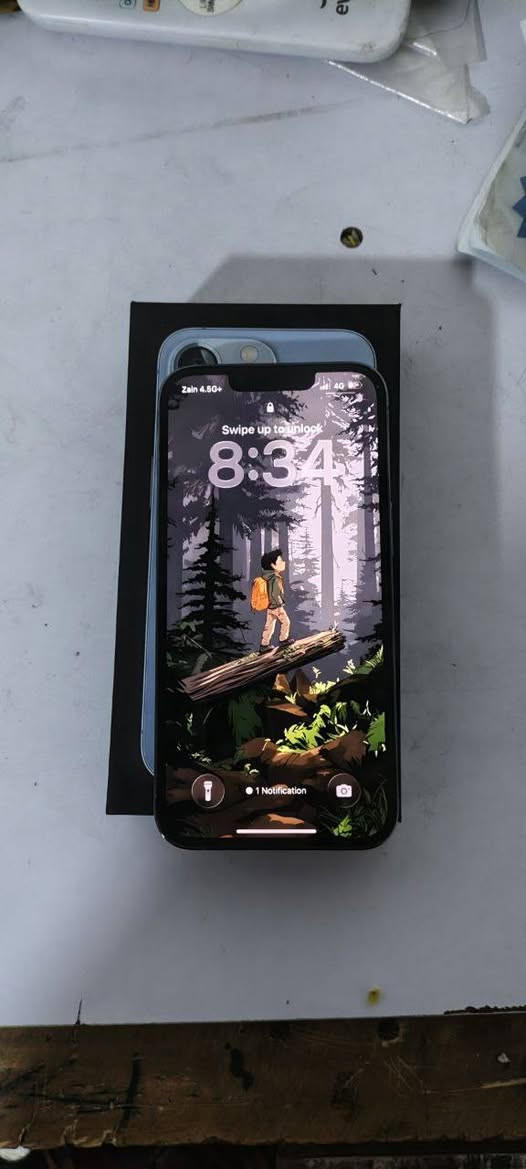 ايفون 13 برو نضافته٩٩ ٪ ما بدل بي شي كفاله كارتون ويه كيبل فقط  بطاريته ٩١  سعره 550 الف   الشراي يتصل ***********
