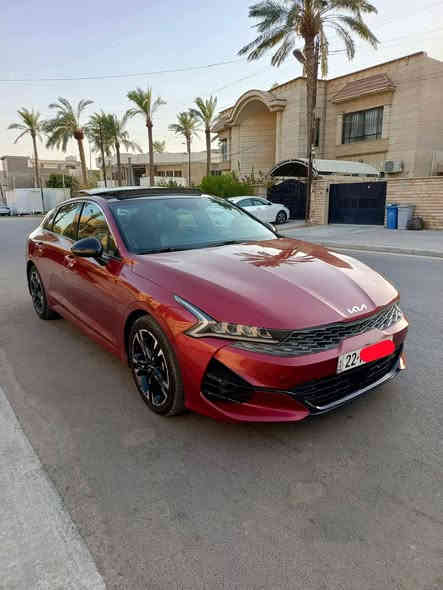 كيا كي فايف جيتي لاين / KIA K5  GT LAIN
موديل 2022 #السعر 169 ورقة وبيها مجال

لون ماروني / مدخلها حمام وبوليش عام

محرك 1600 تيربو المرغوب / رقم اربيل الانكليزي 

بأسمي / تحويل أو وكالة حاضر / سنوية 2029

حجر البيئة موجود بيها / الأرضيات الأصلية موجود
ــــــــــــــــــــــــــــــــــــــــــــــــــــــــــــــــــــــــــــــــــــــــ
فول مواصفات السيارة Gt lain 

بانوراما / بصمة تشغيل / بصمة ابواب وصندوك / اوتو هولد 

تشغيل عن بعد / رادارات جانبية / مانع تصادم / بك لايت لد 

كامرة خلفية / كشنات جلد / هاند بريك بصمة / تحديد مسار  

تحكم استيرن جهتين / شاشة اصلية / لد امامي / دركة D

مانع انزلاق / كرسي كهرباء / درايف مود / تحكمات لمس 

ويل كب كروم / تبريد منفصل / شاحن واير ليس / زينون

صندوك ذكي عند الاقتراب / اشاير بالمري / قيادة ذاتية

ويل كب حجم 18 / مري سود / كشنات ختم GT LINE 
ـــــــــــــــــــــــــــــــــــــــــــــــــــــــــــــــــــــــــــــــــــــــــ
حادثها موضح بالمنشور 3 قطع 

#ملاحظة : راشين بيها 3 قطع من غير حادثها بدبي توحيد لون 

#السعر 16,900 الف دولار وبيها مجال بسيط 

سيارة جديدة ومصروف عليها بعد احلى من الصور ما شاء الله

مكان السيارة / بغداد / حي الجامعة 

للاستفسار 
*********** متوفر واتساب او اتصال
