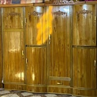 غرفة نوم كامله جديدة للبيع الكنتور ٥بوب وزاوية ملابس وكومديات عدد ٢ وس...