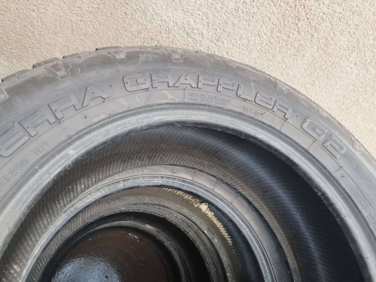 السلام عليكم
تخم تاير قياس 20/55/275 USA 
السعر 150 موقع بغداد الشعب للاستفسار ***********
