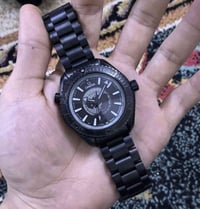 أوميغا أوتوماتيك • أسود فحمي • قطر ٤١-٤٢مم