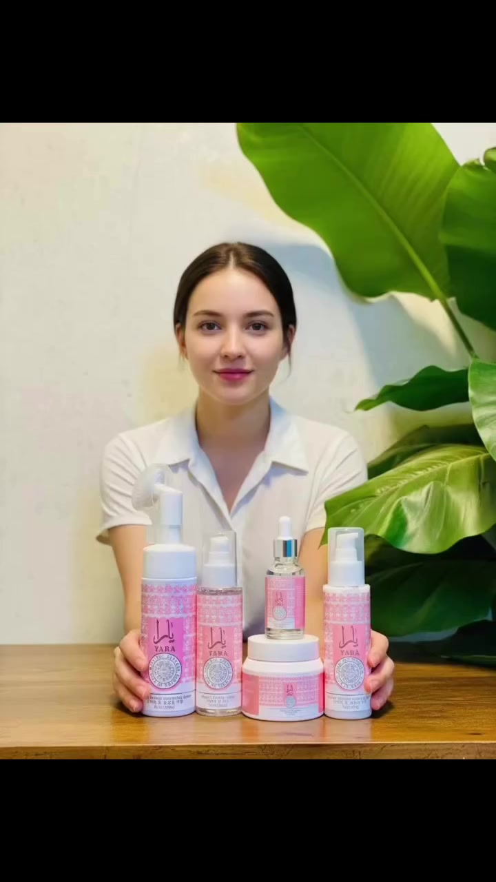 💗✨ مجموعة يارا للعناية الكاملة ✨💗

بكج متكون من غسول ✔️لوشن ✔️مرطب ✔️تونر ✔️سيروم 💖

دللي نفسك مع تشكيلة يارا الفاخرة بعبواتها الوردية الأنيقة، اللي تجمع بين الترطيب، النعومة، والرائحة اللي تدوم طول اليوم 🌸🌿

🛁 مميزات منتجات يارا:
✔ ترطيب عميق وفوري للبشرة
✔ روائح منعشة وأنثوية ساحرة
✔ مناسبة لجميع أنواع البشرة
✔ تركيبة طبيعية آمنة وخالية من المواد الضارة

💖 كل ما تحتاجينه لجمالك في طقم واحد! 💖
 
✨ لأن الجمال يبدأ من العناية بنفسك 🩷

#اطلبي #الان


**إذا كنت صاحب هذا الإعلان وتريد حذفه لأي سبب، رجاءا أرسل رسالة إلى الدعم الفني**